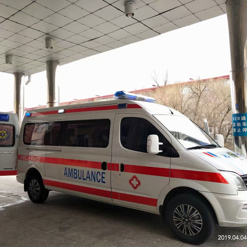 彰武救护车出租服务案例2